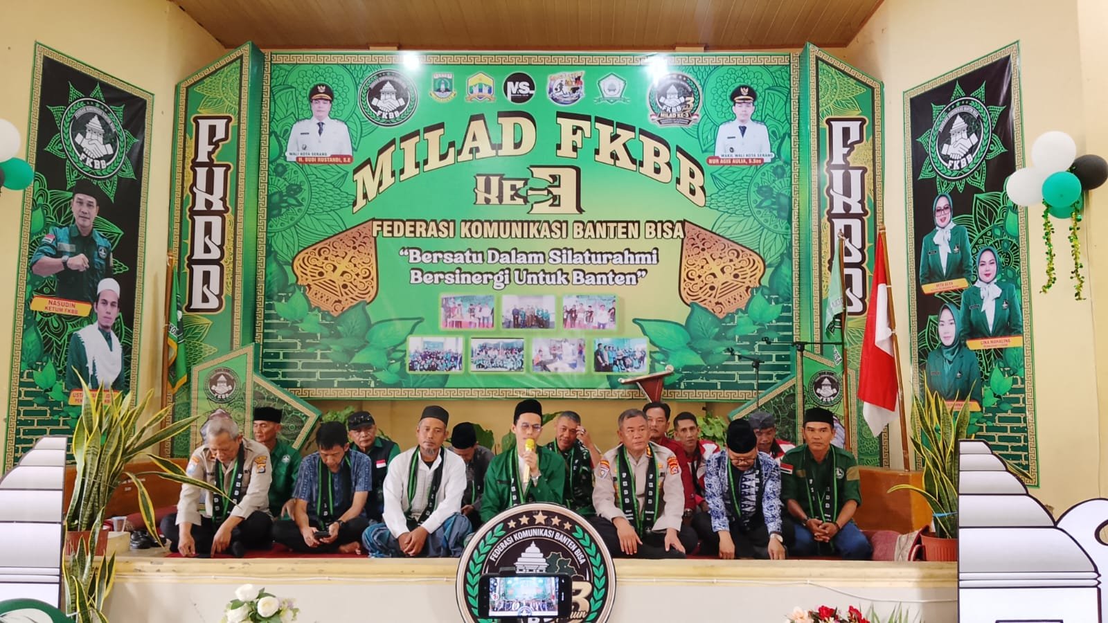 Meriah! Milad ke-3 FKBB Usung Tema "Bersatu Dalam Silaturahmi Bersinergi Untuk Banten"