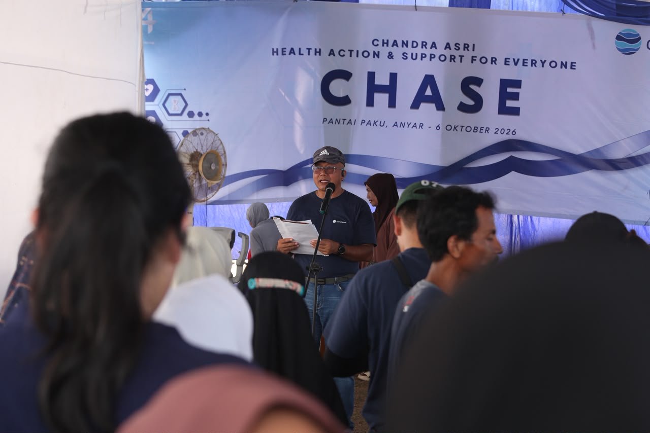 PERINGATI HUT KE-34, CHANDRA ASRI GROUP GELAR LAYANAN KESEHATAN GRATIS UNTUK 800 WARGA ANYAR*