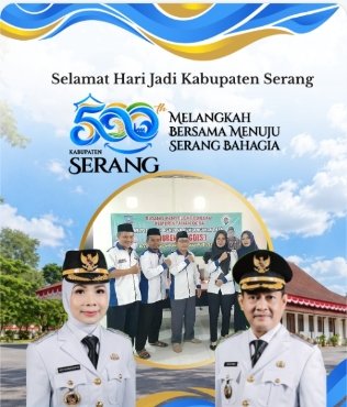BPD Desa Sindangsari Kecamatan Pabuaran Ucapkan Selamat HUT ke-500 Kabupaten Serang: Melangkah Bersama Menuju Serang Bahagia