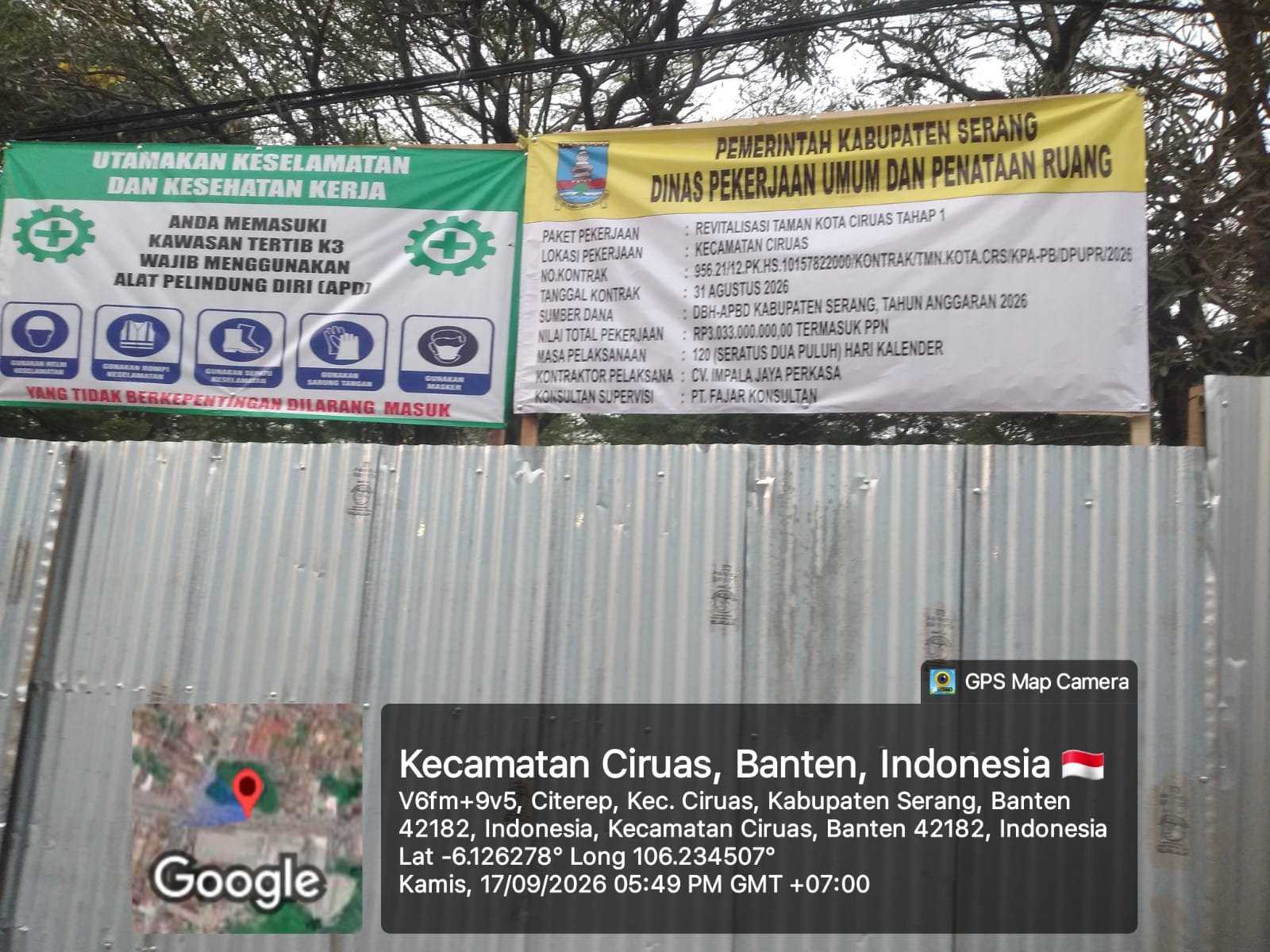 Revitalisasi Taman Kota Ciruas Tahap 1 Dimulai, Aspirasi Warga Citerep Akhirnya Terwujud